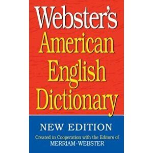 Webster's American English Dictionary, Paperback - Inc. Merriam-Webster imagine