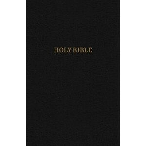 KJV, Reference Bible, Giant Print, Bonded Leather, Black, Indexed, Red Letter Edition, Hardcover - Thomas Nelson imagine