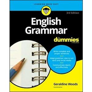 English Grammar for Dummies, Paperback - Geraldine Woods imagine