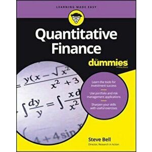 Quantitative Finance For Dummies, Paperback - Paul McCloud imagine