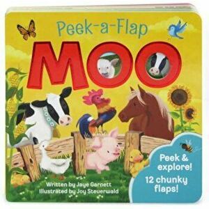 Moo Peek-A-Flap, Hardcover - Jaye Garnett imagine
