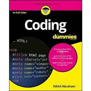 Coding for Dummies, Paperback - Nikhil Abraham imagine