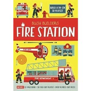 Busy Builders Fire Station, Hardcover - Carles Ballesteros imagine