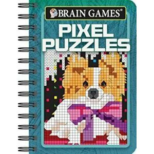 Mini Brain Games Pixel Puzzles, Paperback - Ltd Publications International imagine
