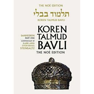 Koren Talmud Bavli Noe Edition: Volume 29: Sanhedrin Part 1, Hebrew/English, Large, Color Edition, Hardcover - Adin Steinsaltz imagine