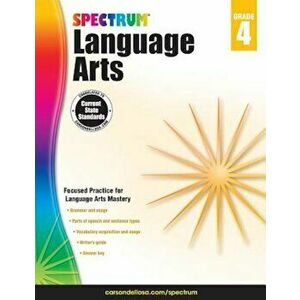 Spectrum Language Arts, Grade 4, Paperback imagine