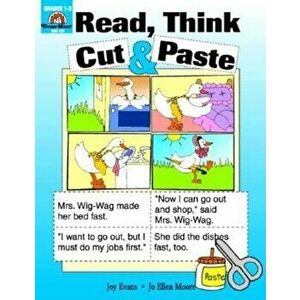 Read Think Cut & Paste, Paperback - Evan-Moor Educational Publishers imagine