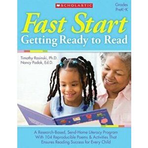 Fast Start: Getting Ready to Read: Grades PreK-K 'With 30 Motivational Stickers', Paperback - Nancy Padak imagine