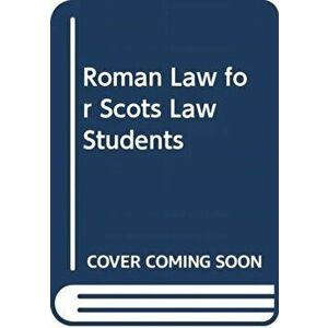 Roman Law for Scots Law Students, Paperback - Craig Anderson imagine