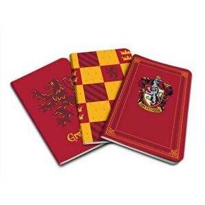 Harry Potter: Gryffindor Pocket Notebook Collection, Paperback - Insight Editions imagine