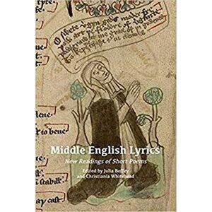 Middle English Lyrics - New Readings of Short Poems, Paperback - Daniel Mccann imagine