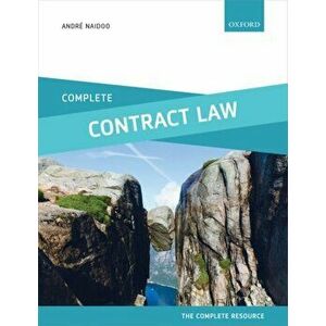 Complete Contract Law. Text, Cases, and Materials, Paperback - Andre Naidoo imagine