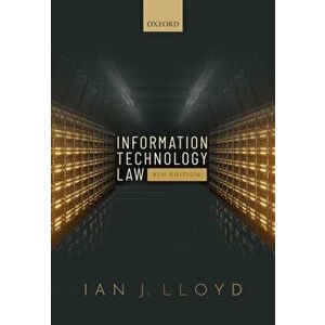 Information Technology Law, Paperback - Ian J. Lloyd imagine