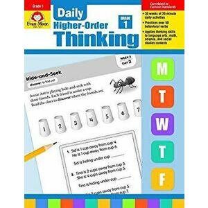 Daily Higher-Order Thinking, Grade 1, Paperback - Evan-Moor Educational Publishers imagine
