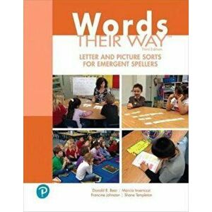 Words Their Way Letter and Picture Sorts for Emergent Spellers, Paperback (3rd Ed.) - Donald R. Bear imagine