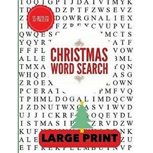 Christmas Word Search Large Print: Christmas Word Find, Christmas Puzzles, Large Print Word Search, Large Print Word Find, Paperback - Puzzle Pyramid imagine