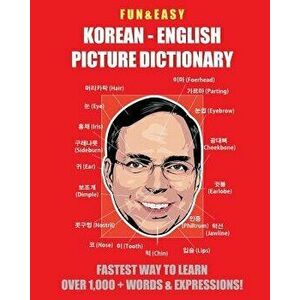 Fun & Easy! Korean-English Picture Dictionary: Fastest Way to Learn Over 1, 000 + Words & Expressions, Paperback - Fandom Media imagine