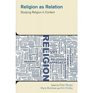 Religion as Relation. Studying Religion in Context, Paperback - *** imagine