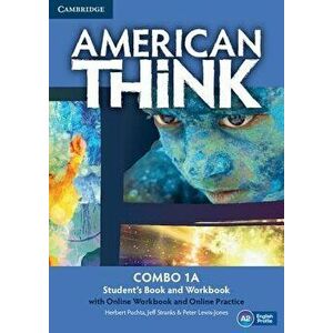 American Think Level 1 Combo a with Online Workbook and Online Practice, Paperback - Herbert Puchta imagine