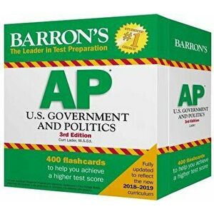 Barron's AP U.S. Government and Politics Flash Cards - Curt Lader imagine