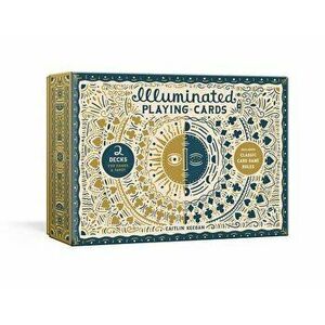 Illuminated Playing Cards: Two Decks for Games and Tarot, Hardcover - Caitlin Keegan imagine