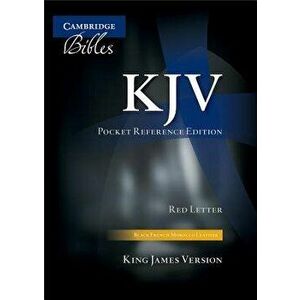 Pocket Reference Bible-KJV, Hardcover - Cambridge University Press imagine