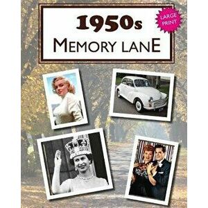 1950s Memory Lane: Large Print Book for Dementia Patients, Paperback - Hugh Morrison imagine