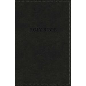 KJV, Deluxe Gift Bible, Imitation Leather, Black, Red Letter Edition - Thomas Nelson imagine