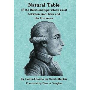 Natural Table: Natural Table of Correspondences Which Exist Between God, Man and the Universe, Hardcover - Piers a. Vaughan imagine