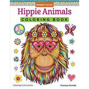 Hippie Animals Coloring Book, Paperback - Thaneeya McArdle imagine