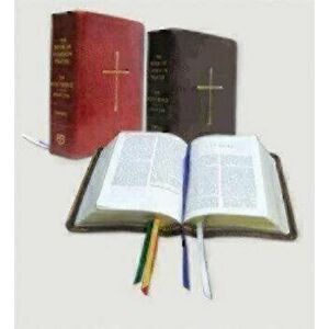 The Book of Common Prayer and the Holy Bible New Revised Standard Version: Red Bonded Leather - Church Publishing imagine