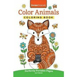 Color Animals Coloring Book: Perfectly Portable Pages, Paperback - Jess Volinski imagine