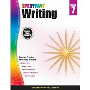Spectrum Writing, Grade 7, Paperback - Spectrum imagine