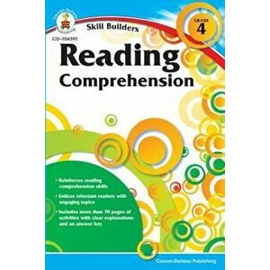 Reading Comprehension, Grade 4, Paperback - Carson-Dellosa Publishing imagine