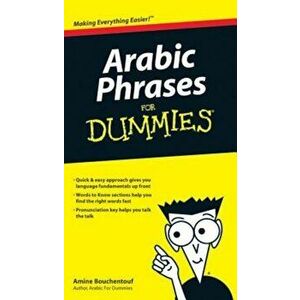 Arabic Phrases for Dummies, Paperback - Amine Bouchentouf imagine