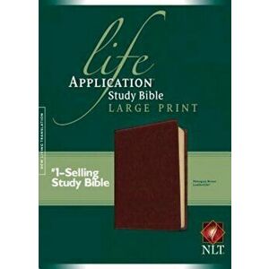 Life Application Study Bible NLT, Large Print, Hardcover - Tyndale imagine