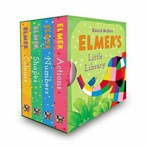 Elmer's Little Library, Hardcover - David McKee imagine