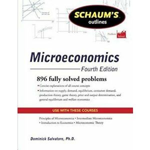 Schaum's Outline of Microeconomics, Paperback - Dominick Salvatore imagine