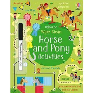 Wipe-Clean Horse and Pony Activities - Kirsteen Robson imagine