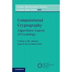 Computational Cryptography. Algorithmic Aspects of Cryptology, Paperback - *** imagine
