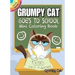 Grumpy Cat Goes to School Mini Coloring Book, Paperback - John Kurtz imagine