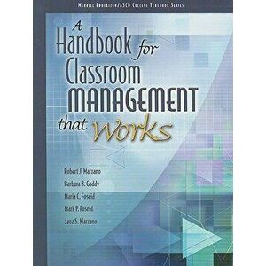 A Handbook for Classroom Management That Works, Paperback - The ASCD imagine