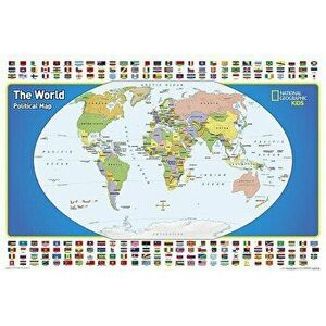 National Geographic: The World for Kids Wall Map - Laminated (36 X 24 Inches) - National Geographic Maps - Reference imagine