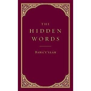 The Hidden Words, Hardcover - Baha'u'llah imagine