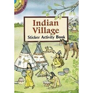 Indian Village Sticker Activity Book, Paperback - Cathy Beylon imagine