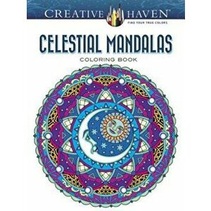Creative Haven Celestial Mandalas Coloring Book, Paperback - Marty Noble imagine