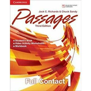 Passages Level 1 Full Contact, Paperback (3rd Ed.) - Jack C. Richards imagine