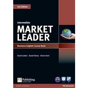 Market Leader 3rd Edition Intermediate Coursebook & DVD-Rom, Hardcover - David Cotton imagine