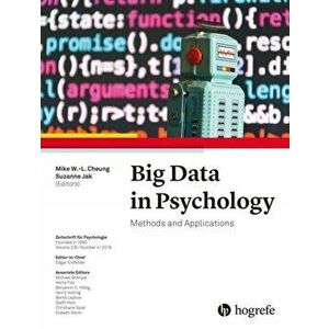 Big Data in Psychology. Methods and Applications, Paperback - *** imagine