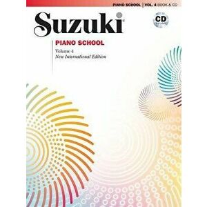Suzuki Piano School, Vol 4: Book & CD, Paperback - Seizo Azuma imagine
